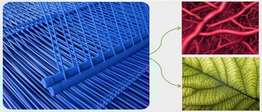 capillary mat system from ecological natural