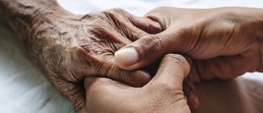 hands holding each other