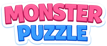 Monster Puzzle game for kids logo