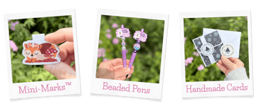 Nini's Products, Mini-Marks™, Beaded Pens, Handmade Cards and Gift Cards