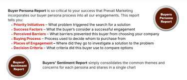 Buyer Persona Report