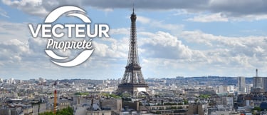 Logo de Vecteur Propreté, entreprise de nettoyage immeuble à Paris