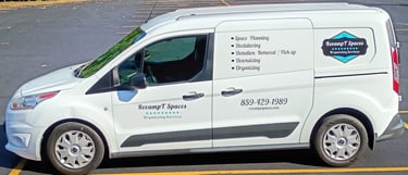 RevampT Spaces Van -Tina Wilmhoff -RevampT Spaces Organizing Services