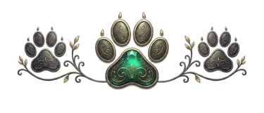 logo pattes Obsidian cats
