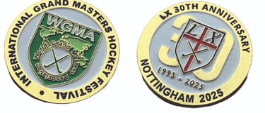 WGMA Double sided Flip Coins