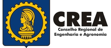 logo do CREA mostrando que somos habilitadas pelo órgão