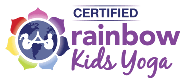 Rainbow Kids Yoga Certified badge
