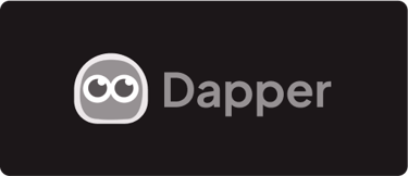 Dapper Labs logo: blockchain NFT sports & entertainment platform creators, NBA Top Shot NFL All Day