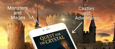 The exciting story of a quest for a powerful magical crystal, but monsters and mages are in her way.
