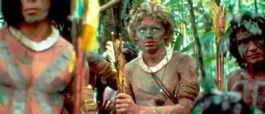 image from the film showing the hero