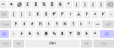 Runeboard Layout