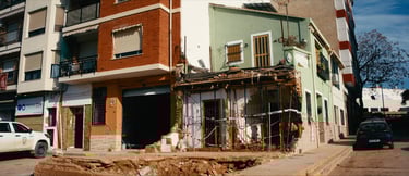 Casa arramblada por la DANA