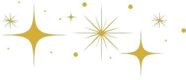 Elément décoratif - étoiles scintillantes- Rubenia Timmerman, auteure.