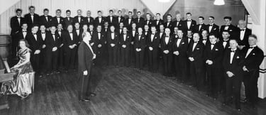 Cockshutt Male Choir 1950