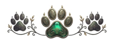 logo pattes Obsidian cats