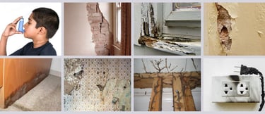 اضرار تسربات المياه شركة البيت