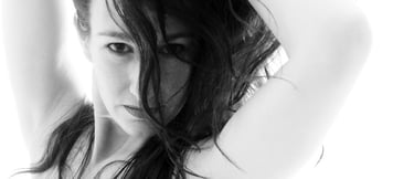 Black and white photo of Jennadea