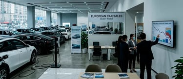 Automoción europea enfrenta caída de ventas en China y transición eléctrica industrial