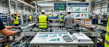 Industria mejora márgenes, caja y guía anual mediante productividad empresarial real