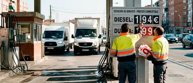 Panel de combustible refleja economía presionada por petróleo caro y tasas altas
