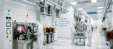 Planta europea de chips para IA con inversión industrial y capacidad avanzada