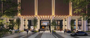 Sky linked bridge facility at walk-to-RTS property in Johor Bahru
