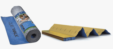 QuetWalk Underlayment vs foam type underlayment that can be bought at box store