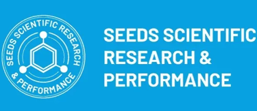 Logo and name for Seeds Scientific Research & Performance