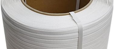 a roll of white strapping tape