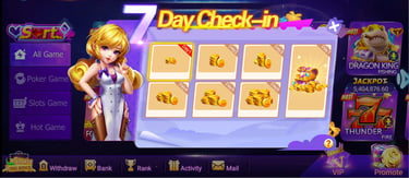 "Lucky91 free coins and rewards displayed in the app, highlighting bonus and gameplay features"