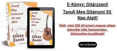 Játssz el dalokat gitáron hallás után