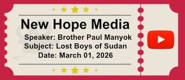 YouTube Ticket For Sermon