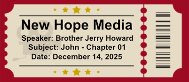 YouTube Ticket For Sermon