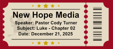 YouTube Ticket For Sermon