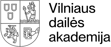 vilniaus dailes akademija studentu darbai