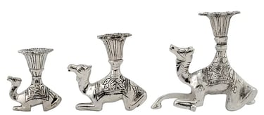 Camel shaped 3 Sized candle holder
