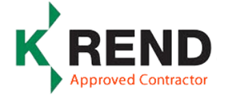 K Rend specialists approved contractor logo