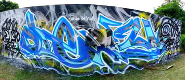 effemur, Dey MKO LSA, Eko LSA, fresque, performance, graffiti, 974, réunion