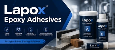 Lapox epoxy adhesives for multi Substrate bonding 