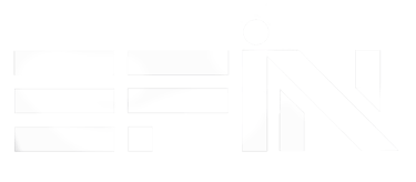 EFIN logo white