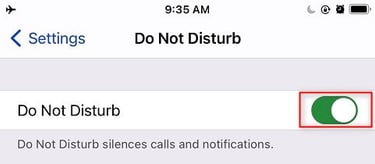 Make sure you have DND turned off on iOS devices