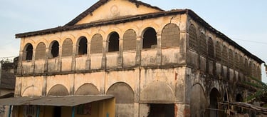 Colonial Building in Ivory Coast