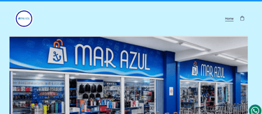 sitio web tienda mar azul