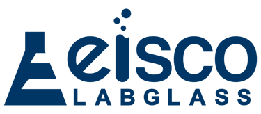a logo for a lab glass company