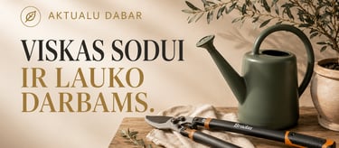 Sodo, lauko prekės