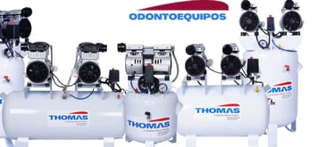 Odontoequipos, compresores dontologicos silenciosos