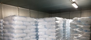 3kg palletized purified ice bag for delivery in Pretoria & Johannesburg