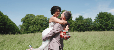 Photo d’un couple de mariés prise par un photographe de mariage en Belgique