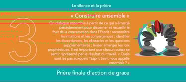 Troisième étape de la Conversation dans l'Esprit : construire ensemble