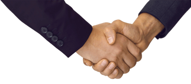 Shaking hands